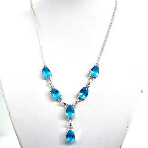 Sterling Topaz Necklace